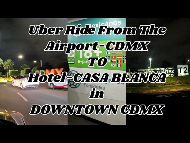AICM airport transfer to Casa Blanca Hotel Centro